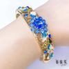 Gold Color Cloisonne Bracelet Women Give Their Mothers and Lovers Birthday Gifts.