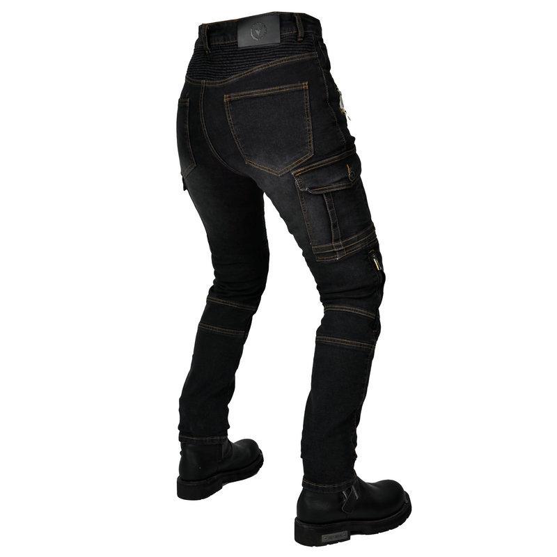 VOLERO + женские джинсы в стиле Harley + мотоциклетные штаны для велоспорта, гоночные штаны с защитой от падения, регулируемые наколенники