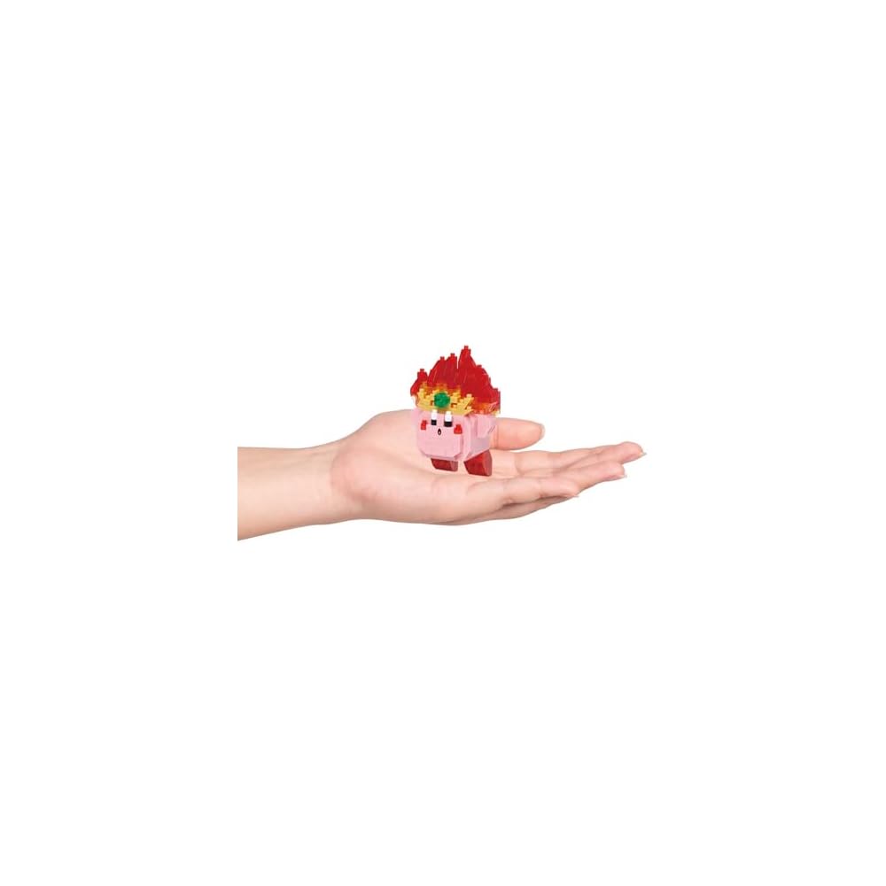 Набор для сборки Kawada Nano Block Kirby Огонь 3x10,5x18 см Возраст 12+ Декор для дома Хобби