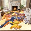 Коврик Digimon для прихожей, гостиной или спальни, защитный коврик под стул, офисное украшение, рождественский подарок, подарок на день рождения