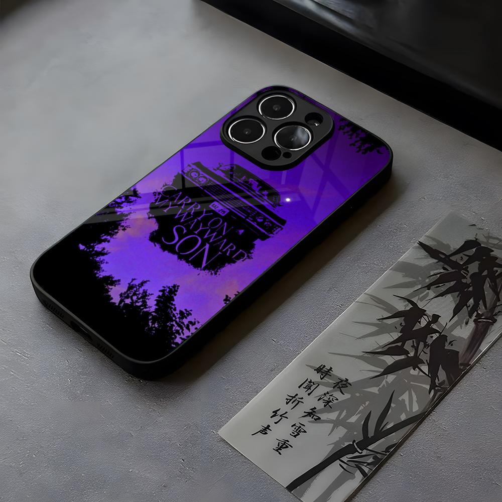Сверхъестественный Чехол для Телефона Закаленное Стекло Для IPhone 17 13 14 16 12 15 11 Pro Max Plus Mini X XR SE2020 Coque