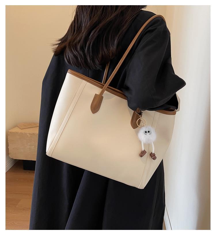 Женская универсальная сумка-тоут большой вместимости - Весенне-летняя сумка через плечо 2025 года для работы и поездок