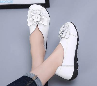 Женские летние лоферы, дышащая обувь, повседневная обувь на плоской подошве с бантом