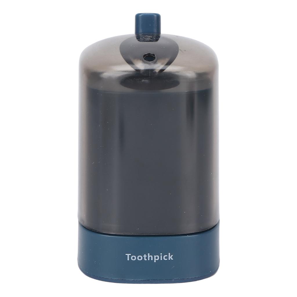 Toothpick Holder Thickened Automatic Popping Up Detachable Toothpick Dispenser for Restaurants KitchenBlue