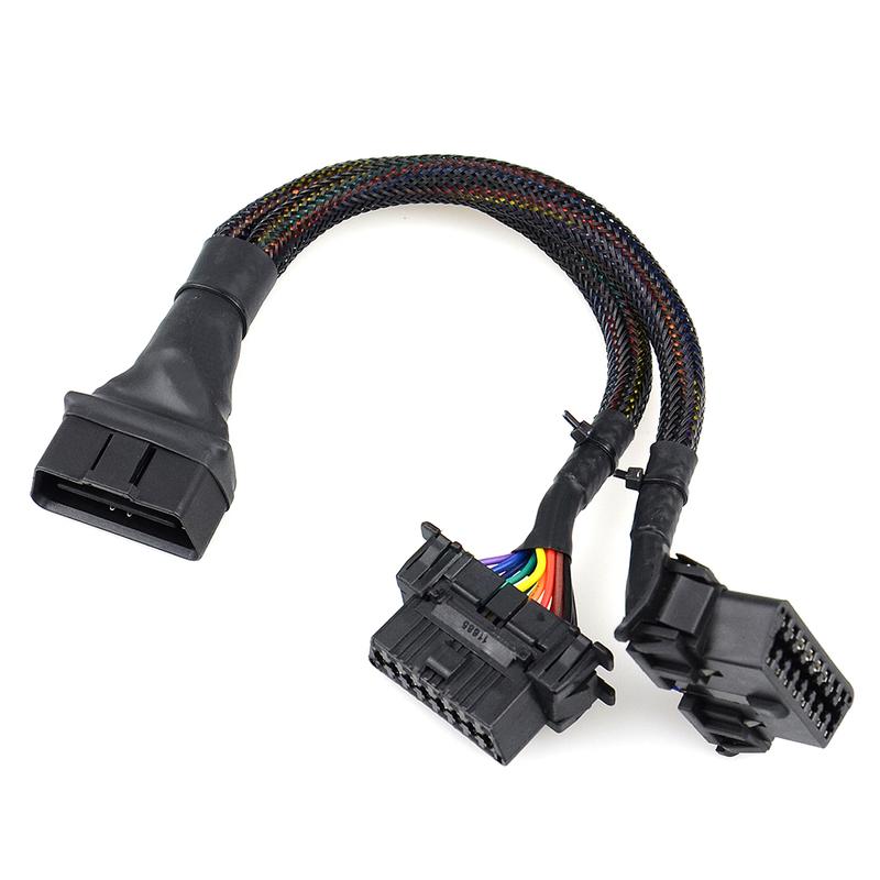 OBD2 Extension Cable OBD 16pin male to female For ELM 327 For Auto Car Diagnostic Tool Scanner