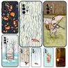 Чехол Winter Fox Foxes для Samsung Galaxy A54 A34 A24 A14 A73 A53 A33 A23 A13 A52 A32 A22 A12 A51 A71