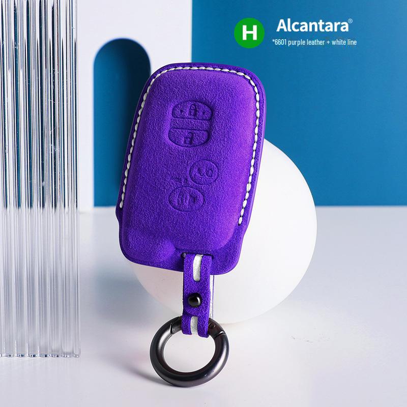 Сумка для ключей Lexus ES300H/ES350/RX270 из алькантары и замши 3D