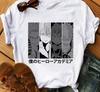 Japanese Anime My Hero Academia Graphic Print T Shirt Fashion Casual Crew Neck Short Sleeve Plus Size T Shirt Unisex