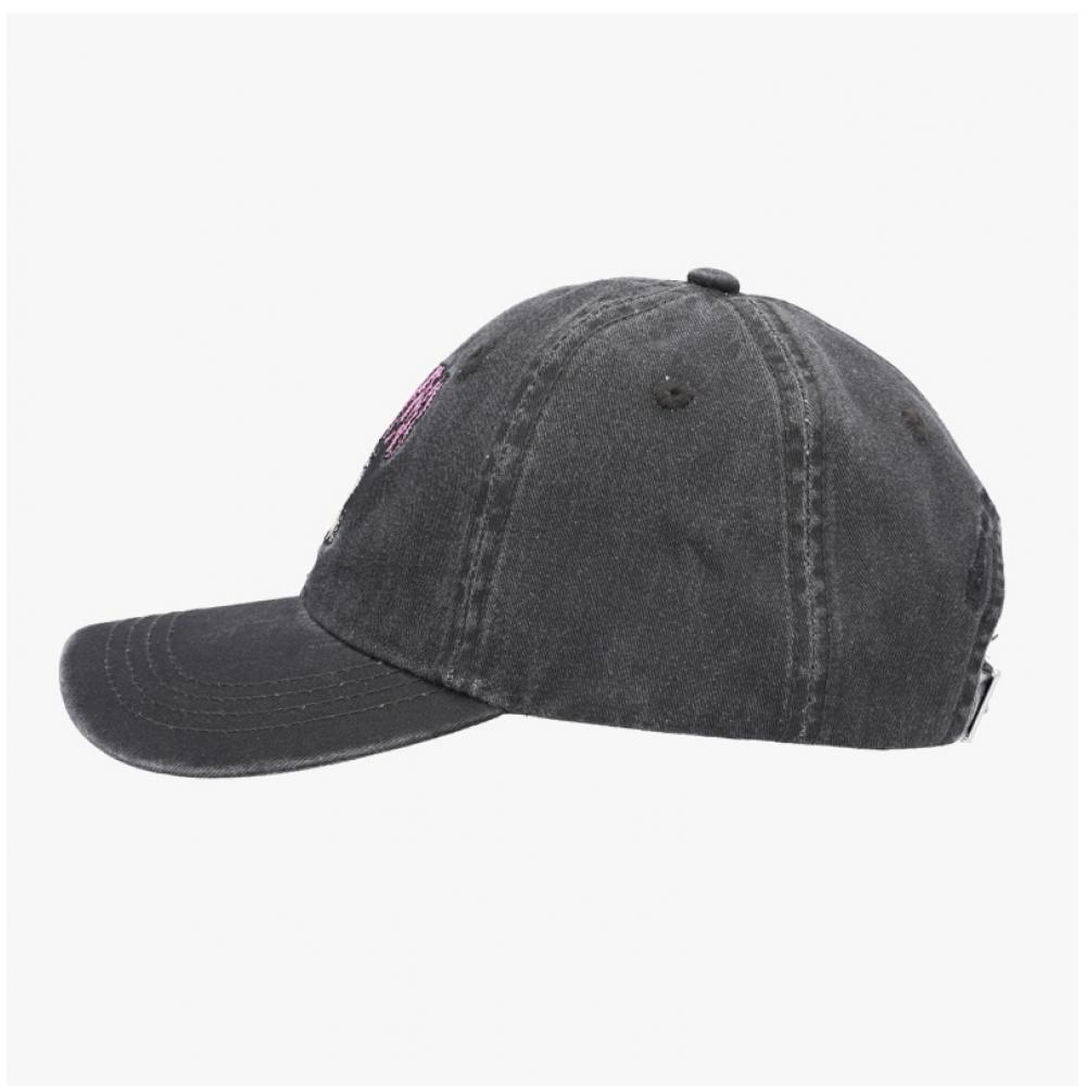 Кепка бейсболка Ganni Vintage Washed с логотипом пони B3020094