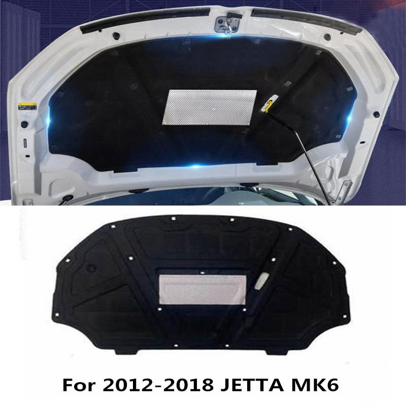 1 партия со складыванием для доставки для 2006-2022 Volkswagen VW JETTA MK5 MK6 MK7 Автомобильный капот Хлопок теплоизоляции двигателя Звукоизоляционное покрытие Коврик