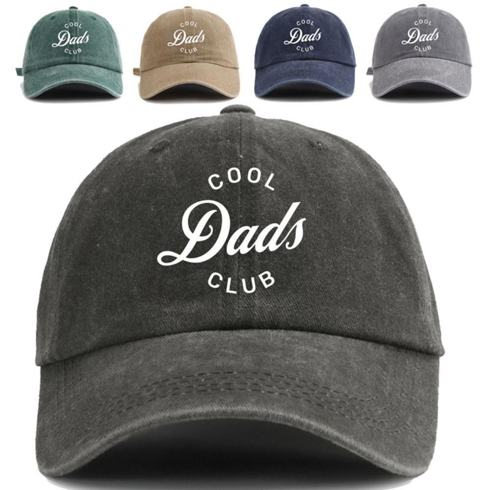 Козырьки COOL DAD CLUB Бейсболки Регулируемые Выстиранные Потертые Выцветшие Кепки