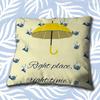 H-How I Met Your Mother Himym Cushion Cover Pillow Cover Decor Pillowcase Printed Cushion Case For Couch