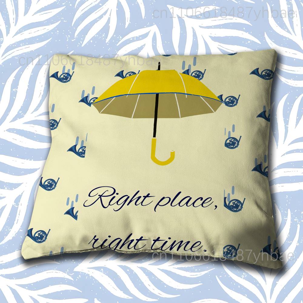 H-How I Met Your Mother Himym Cushion Cover Pillow Cover Decor Pillowcase Printed Cushion Case For Couch