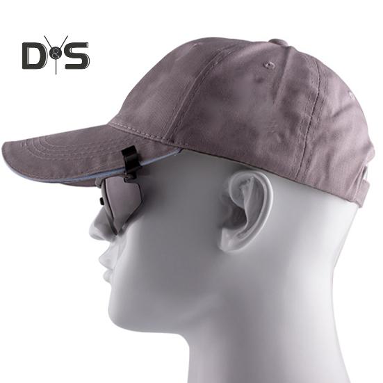 Солнцезащитные очки с поляризацией, регулируемые, с откидной крышкой, с защитой от ультрафиолета, для мужчин и женщин, для активного отдыха, походов, гольфа, рыбалки, езды на велосипеде, вождения, путешествий, шляпы, зажим