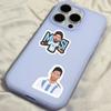 50PCS Messi Football Star Stickers for Planner, Stationery, Suitcase, Notebook, and DIY Décor