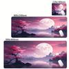 Landscape Cherry Blossom Pattern Mouse Pad Gaming Mats Rubber Nonslip Desk Mat Xxl Pc Accessories Keypad Mousepad Suitable Mats