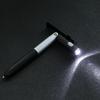 LED Light Ballpoint Pen Foldable Capacitive Pen Creative Touch Screen Pen