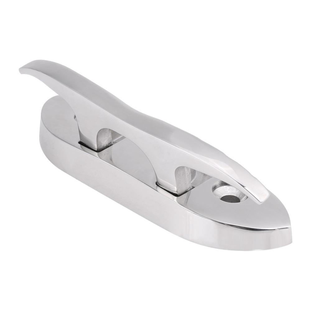 Flip Up Marine Boat Cleat 316 Stainless Steel Dock Cleat Flip Up Cleat Marine Application