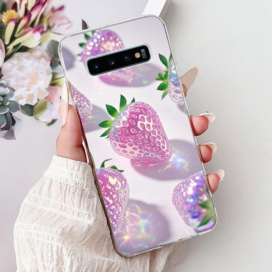 Для Samsung Galaxy S10 S10e S10+ Чехол Роскошный Чехол с Рисунком Сердечка Мягкий Тонкий Чехол для Телефона Для Samsung S10 Plus S 10 S10e Fundas