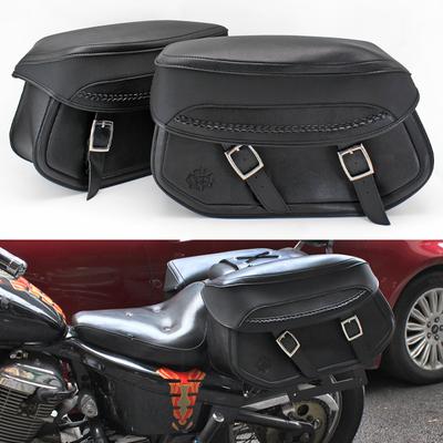 Аксессуары для мотоциклов в стиле ретро, ​​седельная сумка + боковая сумка Harley Crown Prince, Edge Box, рыцарская сумка, боковая сумка, большая подвесная сумка сзади