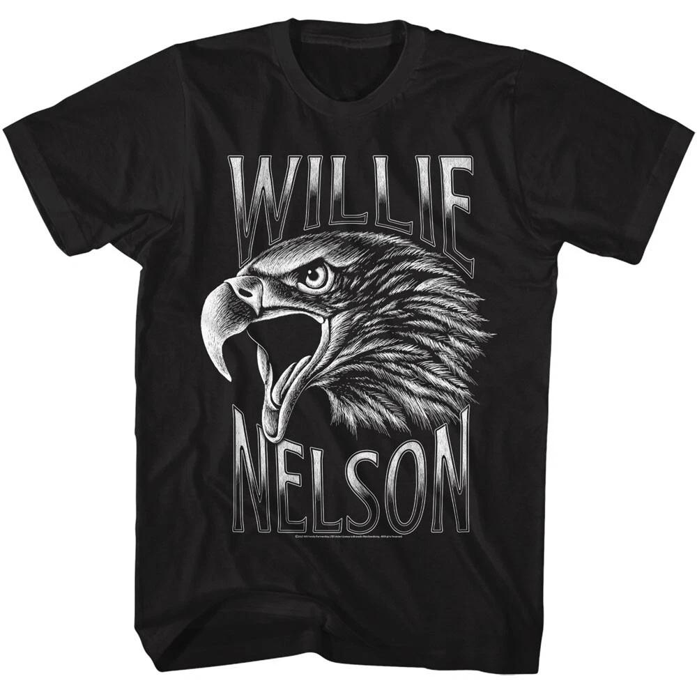 Willie Nelson Beautiful Screaming Eagle Men's T Shirt Outlaw Country Music Merch