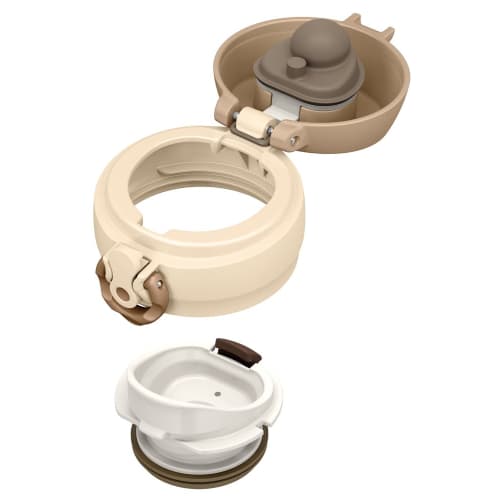 Thermos Портативная кружка с вакуумной изоляцией, 350 мл, Кремовое золото, JNL-353 CRG