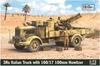 IBG 1/72 Italian Army Lancia 3Ro Heavy Truck Self-Propelled Artillery 100mm Howitzer da100/17 Plastic Model Kit PB72098