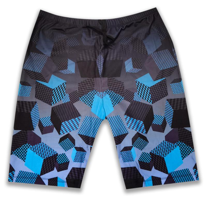 Мужские плавки средней длины, профессиональные пляжные длинные боксеры, купальники для мальчиков больших размеров для горячих источников