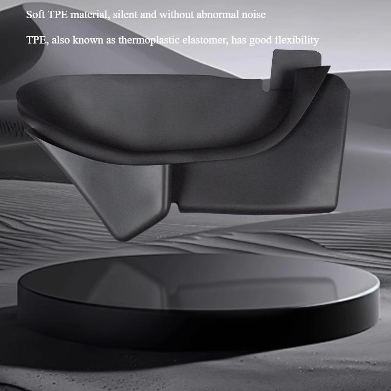 Lcars Special Car Door Storage Box Suitable for Tesla's New Model Juniper Y, Door Storage Box Protective Rubber Cover, Tpe Soft Rubber Material, Car