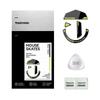1Set TALONGAMES Glass Mouse Skates Stickers Mouse Feet Pad Glides Rounded Curved Edge for Logitech G502 Wireless Mouse