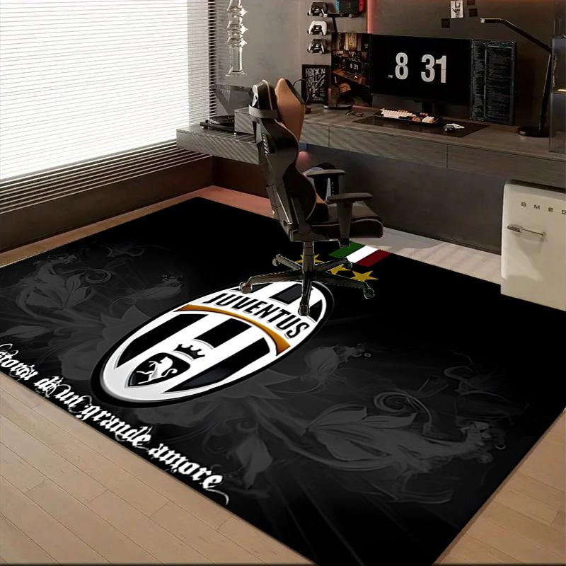1PC Ipswich Town Football Club Crest Rug Game Carpet, Floor Mat for Bedroom Living Room Entryway Rug, Home Decor Idea Gift for Christmas birthday