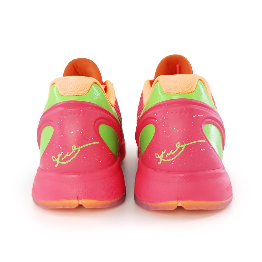 Nike Zoom Kobe 6 Protro'Total Orange' Enchanted Red Abrasion Resistant Low top Basketball Shoes Unisex Red Green IH1871-800(Team258-)