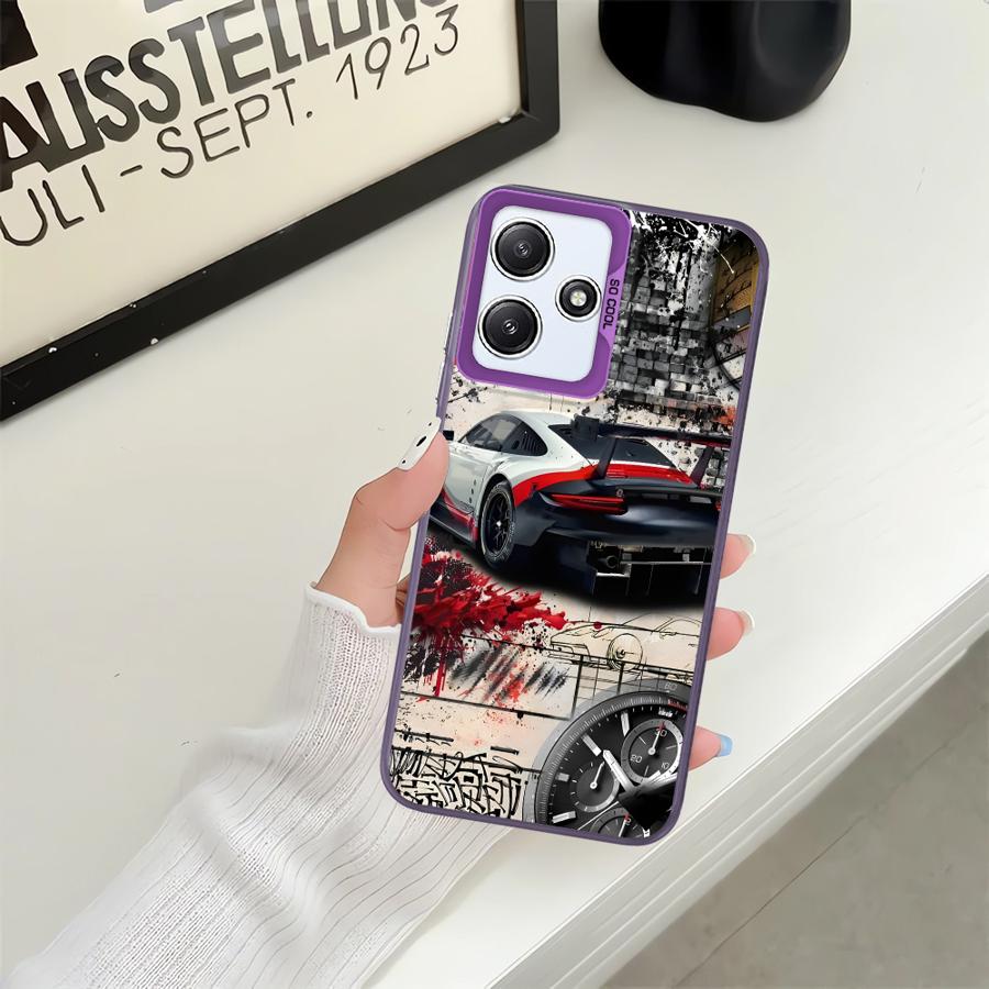 Чехол для Xiaomi Redmi 9T K60 9C 10C 13C 14C A5 A1 A2 Plus 12C Задняя крышка телефона Красивый Крутой Машина