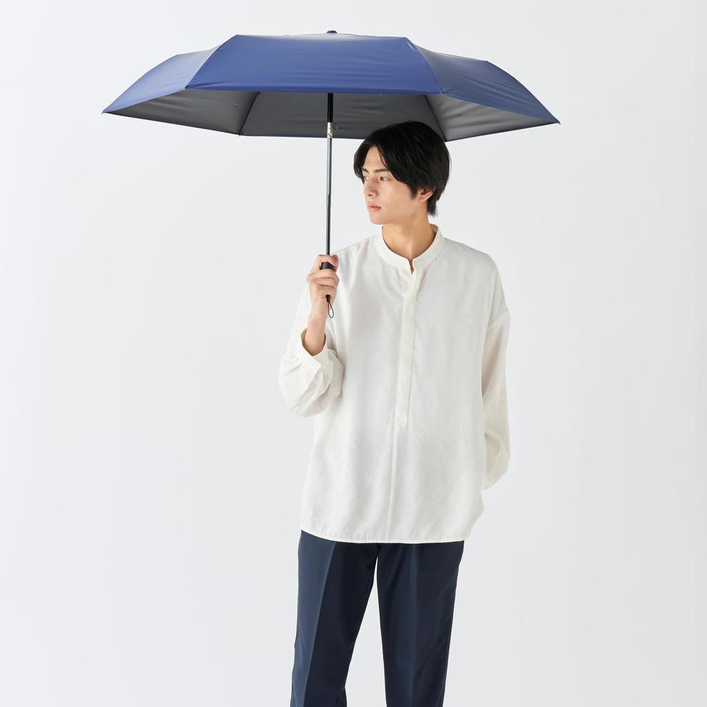 Magical Tech Protection Automatic Folding Light Heat UV Suitable for Sun and Slim Solid 58cm Product Deep Featuring Mio Imada As Ambassador Parasol,