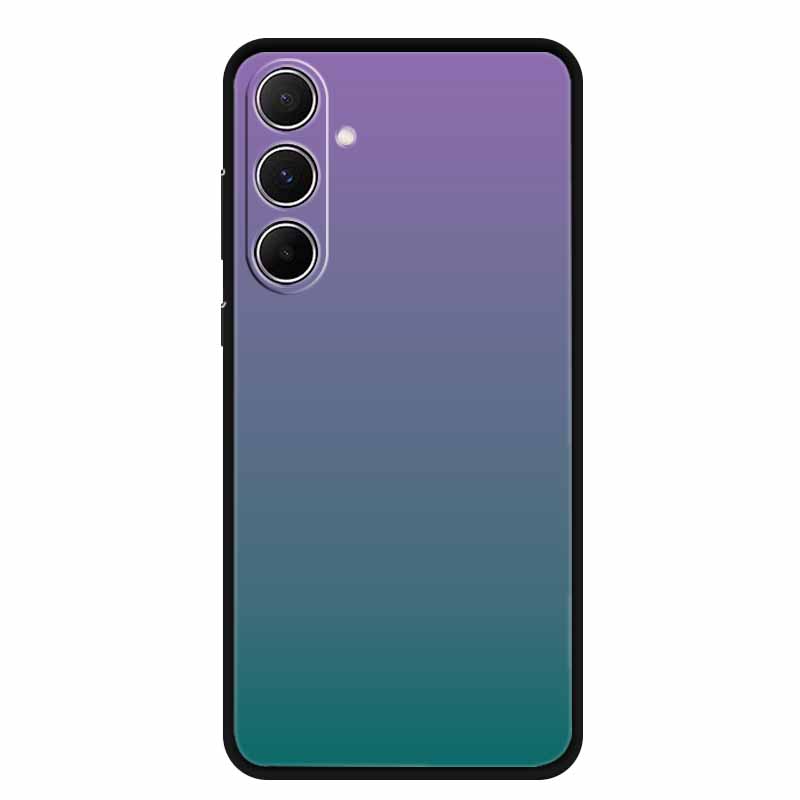 Роскошный TPU чехол для Samsung A55 A15 A25 A05 A35 Задняя сторона Мягкий силиконовый чехол Цветные градиентные чехлы для телефона Galaxy A55 15 25 05 35