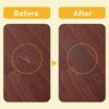 Nitoms Floor Repair Scratch Wood Dark 75mm Wide x 90cm TT0017 Tape, Concealer, Grain, Brown, Long,