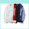 Свитшот Supreme с принтом букв для мужчин Повседневная спортивная одежда Мода