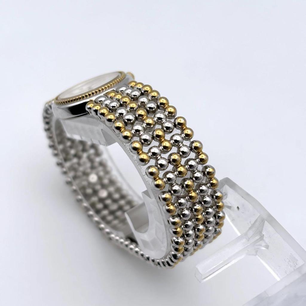 [USED] SEIKO Quartz Gold and Silver Women's Watch GOLD SILVER