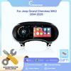 Оригинальная цифровая ЖК-панель приборов 12,3 дюйма для Jeep Grand Cherokee WK2 2014-2020, 3D-модель, комбинация приборов, кокпит, спидометр