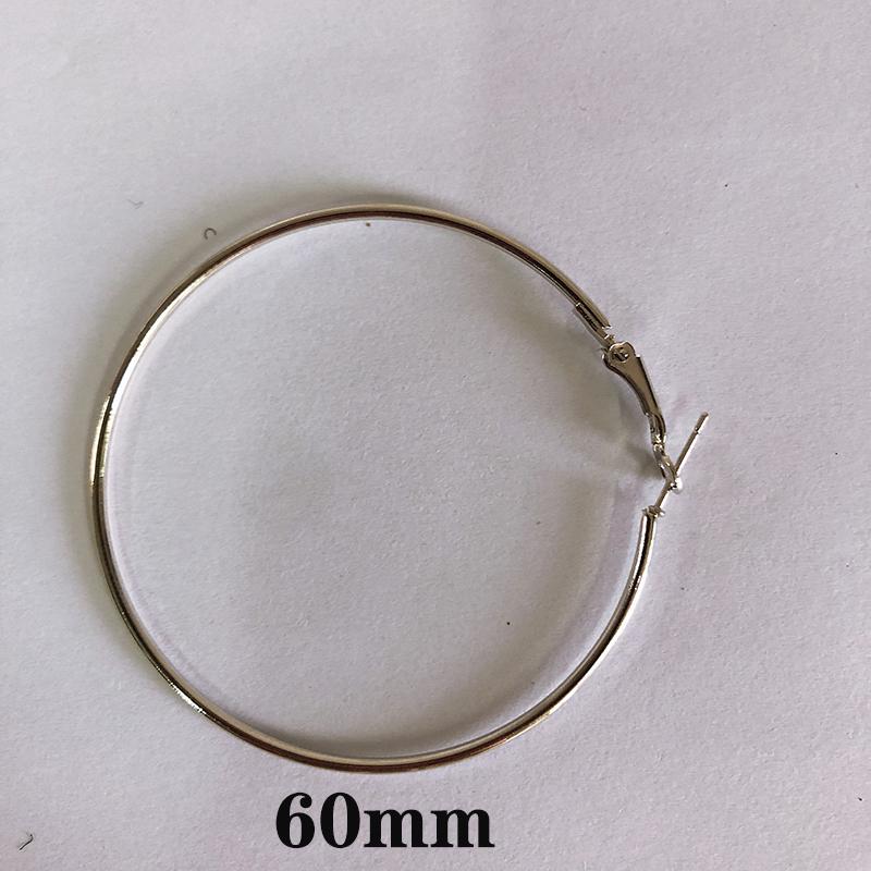 Модные серьги Серьги-кольца Большие серьги Преувеличенные серьги-кольца в стиле хоп Ювелирные изделия Женские большие серьги AVE