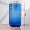 Витражная ваза Рельефная ваза для цветов Прозрачная ваза для цветов Террариум Цветочная композиция Аксессуары для украшения дома
