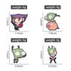 Invader ZIM Enamel Pins Custom Cartoon Dib Pig Brooches Lapel Badges Anime TV Series Jewelry Gift for Fans Friends