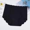 High Waist Panties for Women Plus Size Ice Silk Seamless Briefs Women Soft Underpants