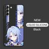 Genshin Impact Games Phone Case For Samsung Galaxy S22 S9 Plus S8 S20 Fe S21 5g S10e S10 S23 Ultra Square Liquid Cover Soft