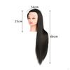 Hair Training Head Manikin Doll Mannequin Long for DIY Cutting