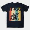 Men T-shirt Vintage Jazz Music Lover Gift Tshirt Women T Shirt Men Cotton Tees Streetwear Harajuku