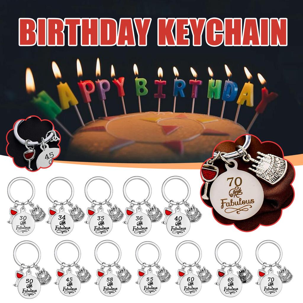 Подарки на день рождения Live Laugh Love Брелки на день рождения Вдохновляющие подарки для друга