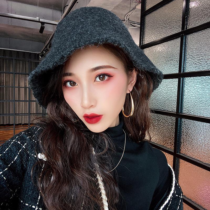 Серьги-капли Гладкие круглые серьги-кольца большого размера для женщин Модный шарм Высокое качество Свадебные украшения Подарок