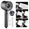 1pc High Pressure Shower Head, Bathroom Powerful Showerhead, 5 Modes Adjustable Shower Nozzle - Multi-Setting Water Flow, Bathroom Accessories
