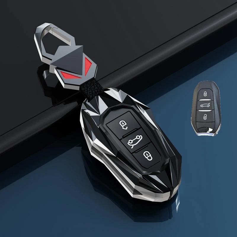 Чехол-держатель для автомобильного ключа для Peugeot 301 208 3008 5008 408 2008 308 508 2013 2014 Автомобильный стайлинг